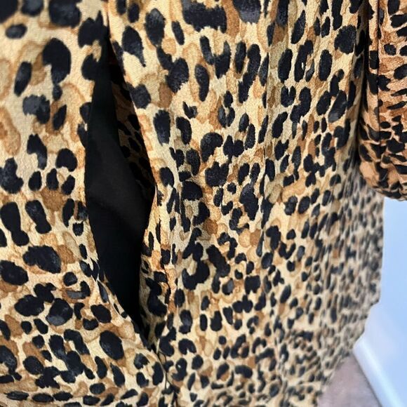 Zara Leopard Print Tunic Dress. Size M - Picture 2 of 3
